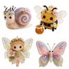 Handmade Beaded Animal Kit 1 Set 3D DIY Kit, Beading Art Crafts with Craft Instructions, Insect Bird Fairy for Kids Adults Beginners Beadwork