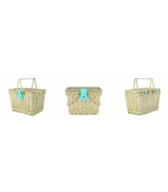 Wicker basket picnic basket woven gift garden date we close