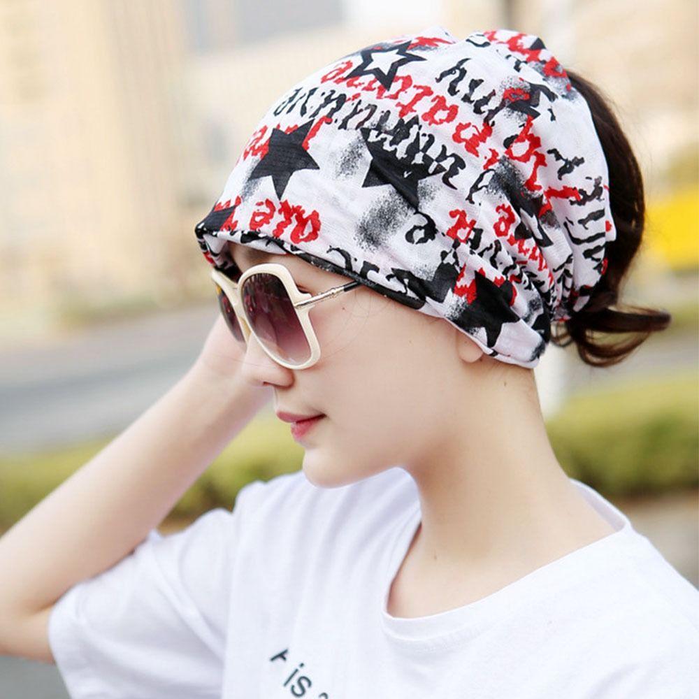 Мягкая шляпа Баотоу, солнцезащитный платок, летний тюрбан для женщин
