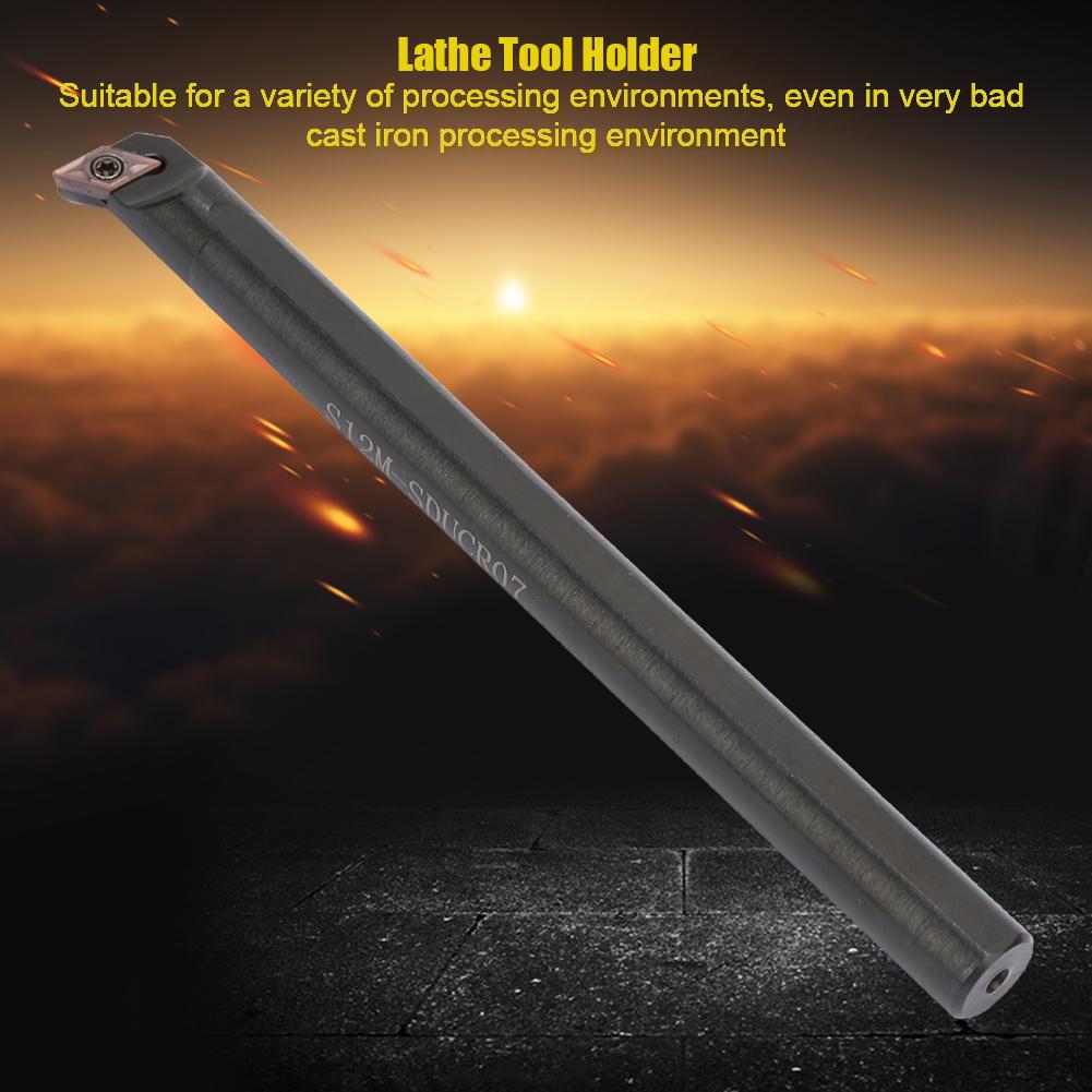 S12m sDUCR0 Токарный канавочный токарный держатель инструмента 10 шт. твердосплавных пластин DCMT0702 Ключ