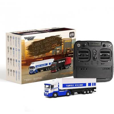 [Подлинный японский продукт] Hitech Turbo Racing C50-WH Trailer Truck White Полная послепродажная поддержка 2.4GHZ техническое соответствие сертифицировано Replaceme