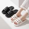 Fashion 2024 Summer Slipper Women Home Slippers Platform Sandals Unisex Couple EVA Soft Slides Shoes Sandale Men Slippers Lightwhite