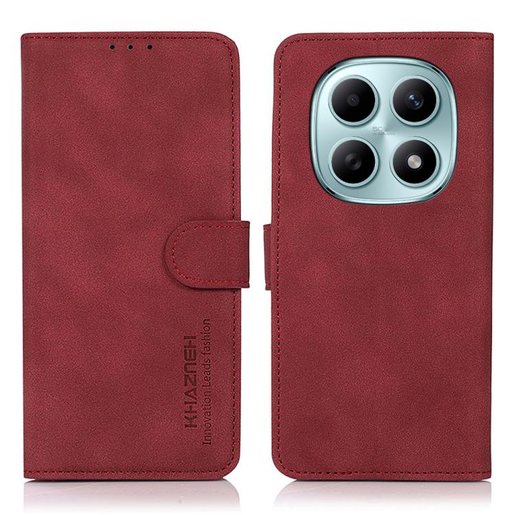 KHAZNEH Matte Texture Leather Phone Case