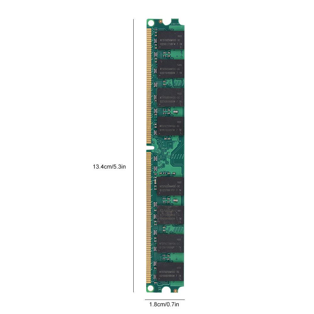 DDR2 2ГБ 667МГц PC2 5300 Настольная память ОЗУ 240-контактный модуль Плата, указанная для AMD