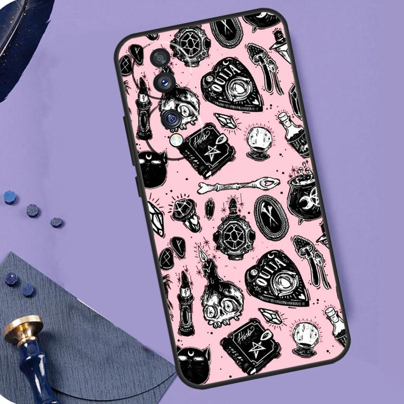 Чехол для телефона Witchcraft Dark Witch для Honor X8b X9b X9a X8a X7a X6a X7 X8 X9 Чехол для Honor Magic 6 5 Pro 50 70 90 Lite