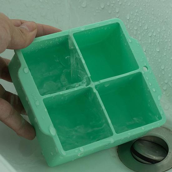 Силиконовые лотки для кубиков льда с крышками. Квадратная форма для льда, не содержащая бисфенола-А. Съемная, легкосъемная, штабелируемая.