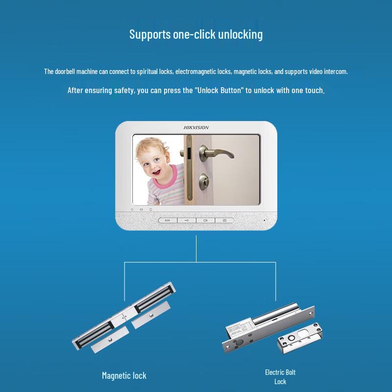 Hikvision 7-inch Touch Screen Video Intercom & Access Control Terminal