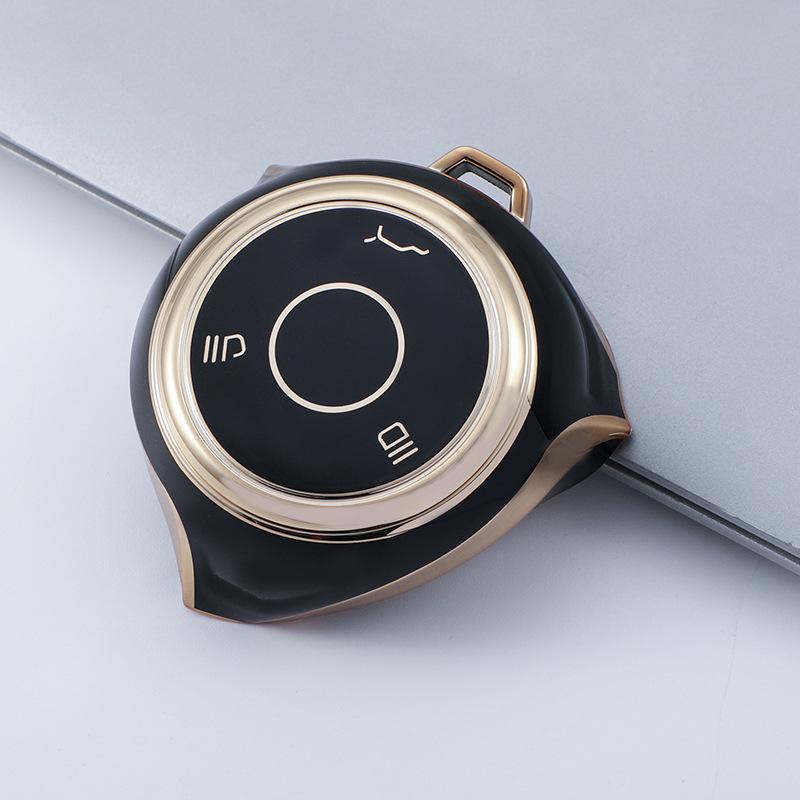 Чехол для ключа автомобиля Nezha V/U Pro: Высококлассная защита от падений со стильной пряжкой для мужчин и женщин.