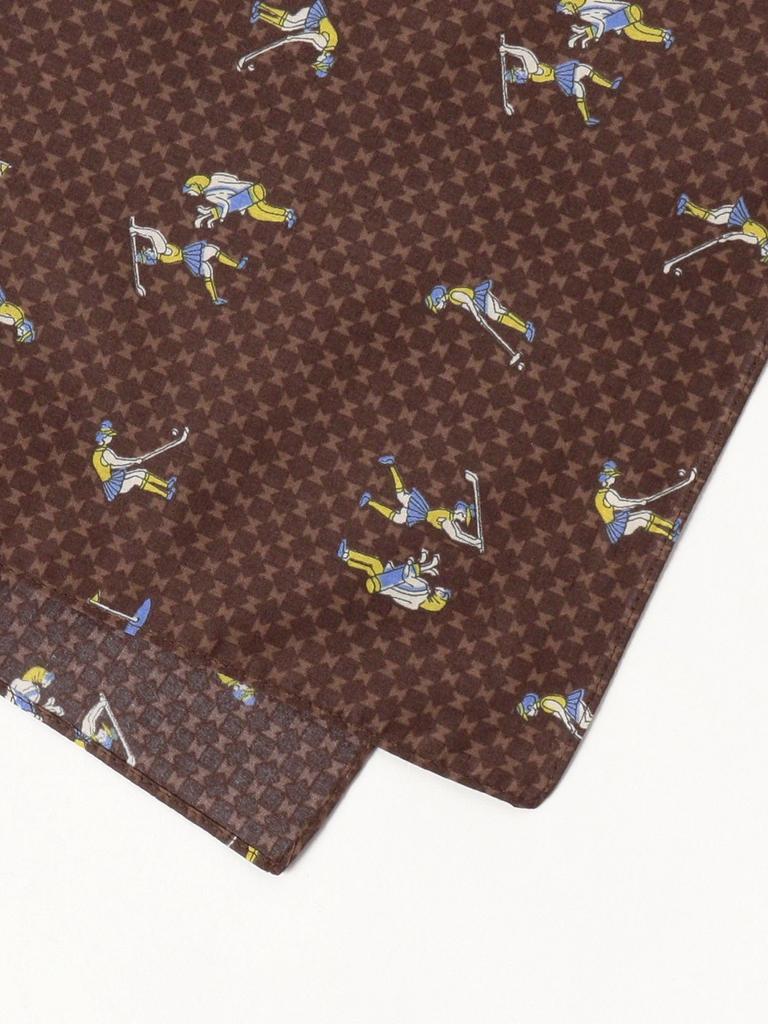 Golf Girl Handkerchief BROWN ONE SIZE [Raybeams] Handkerchief/Bandana Women's