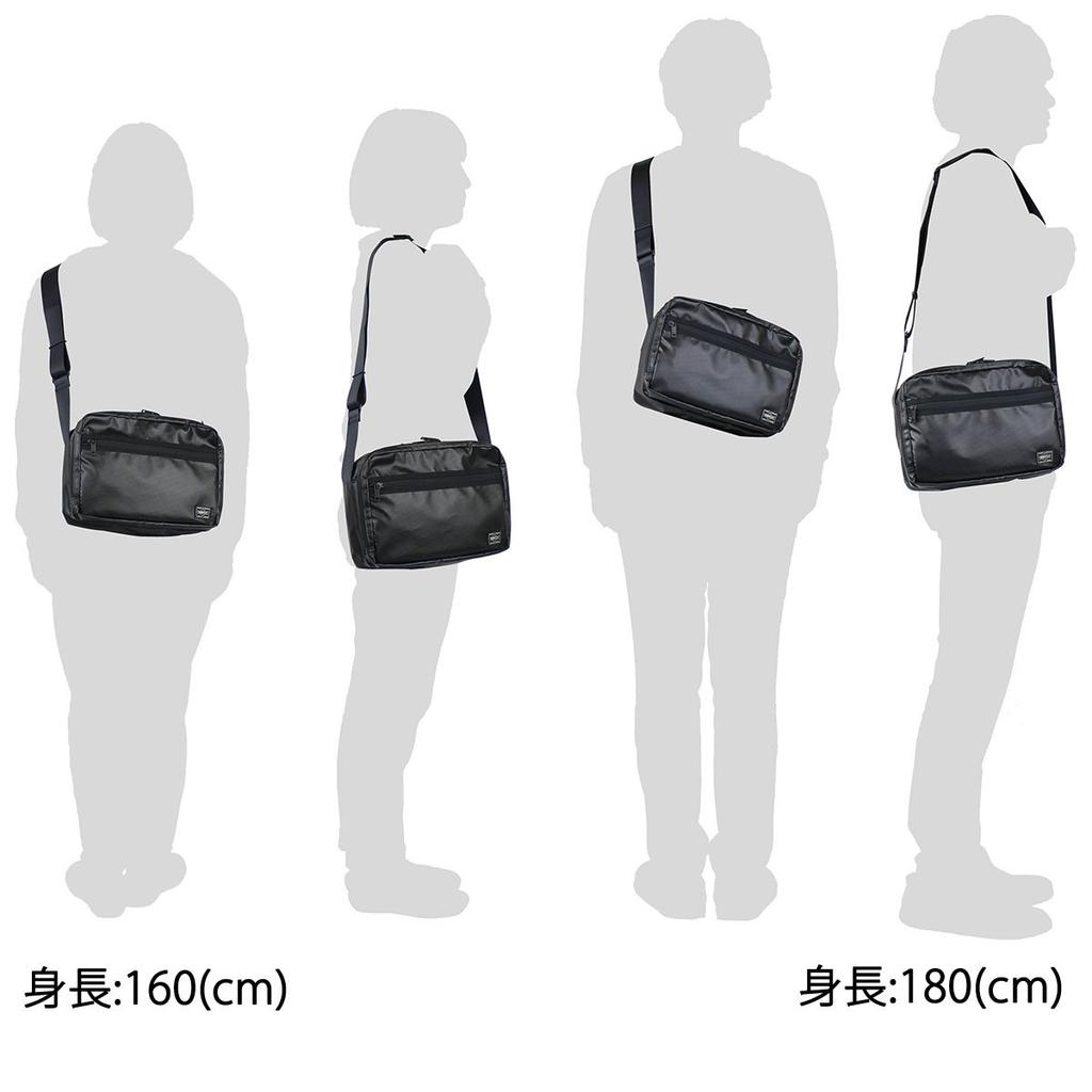 PORTER Shoulder Bag Black (Porter) [TACTICAL/Tactical] 654-07072