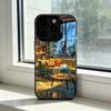 Чехол для телефона с иллюстрацией "Кофе-Учеба-Книга" для iPhone 17,16,15,14,13,12,11 Plus,Pro Max,XS,Красочный Серебряный Чехол для телефона Funda Cover