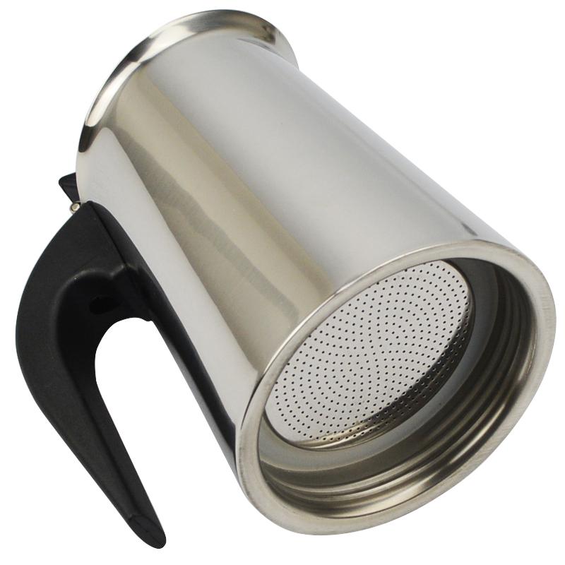 Кофеварка из нержавеющей стали на 2/4/6/9 чашек, кофеварка для мокко, эспрессо-машина, чашки, кофеварка для латте, кофеварка для эспрессо на плите