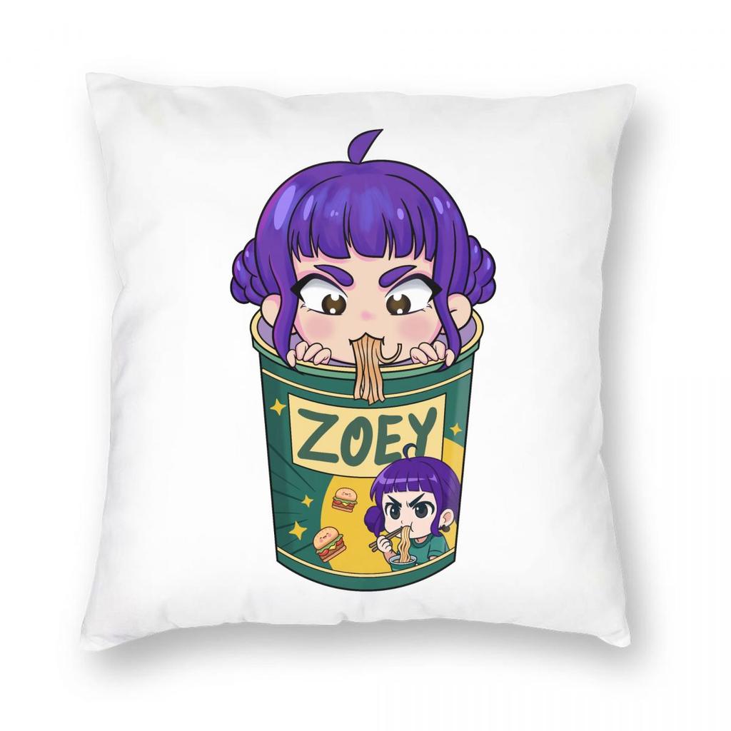 Kpop Охотники на демонов Saja Boys Наволочка Принт Полиэстер Наволочка-подушка Подарок Наволочка для подушки Домашний Квадратный 40X40 см