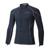 1.5mm Neoprene Wetsuit Set Snorkeling Surfing Freediving UV Protection Thermal Insulation Unisex Long Sleeve Top Pants
