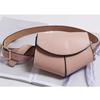 Korean Version of Mini Pockets Ladies PU Leather Waist Belt Bag Women Mini Disco Waist Pack