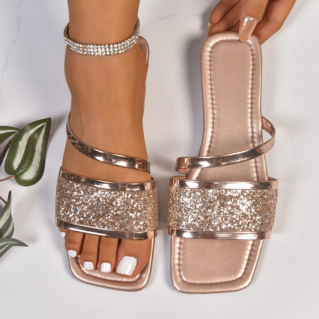 Fashion Lightweight Comfortable Shoes Slides Women 2025 New Designer Casual Flat Fashion Shoes Women Elegant Slip On Walking Slippers