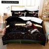 3D Американский футбол King Queen Пододеяльник Мяч Спортивный комплект постельного белья для детей подростков мальчиков любителей спорта 23 шт. полиэстер пододеяльник