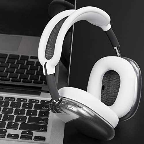 Защитные аксессуары SOULWIT для AirPods Max: Чехол из ТПУ + Чехол для оголовья + Чехол для амбушюр - Комплект многосторонней защиты - Устойчивый к царапинам, Потоустойчивый