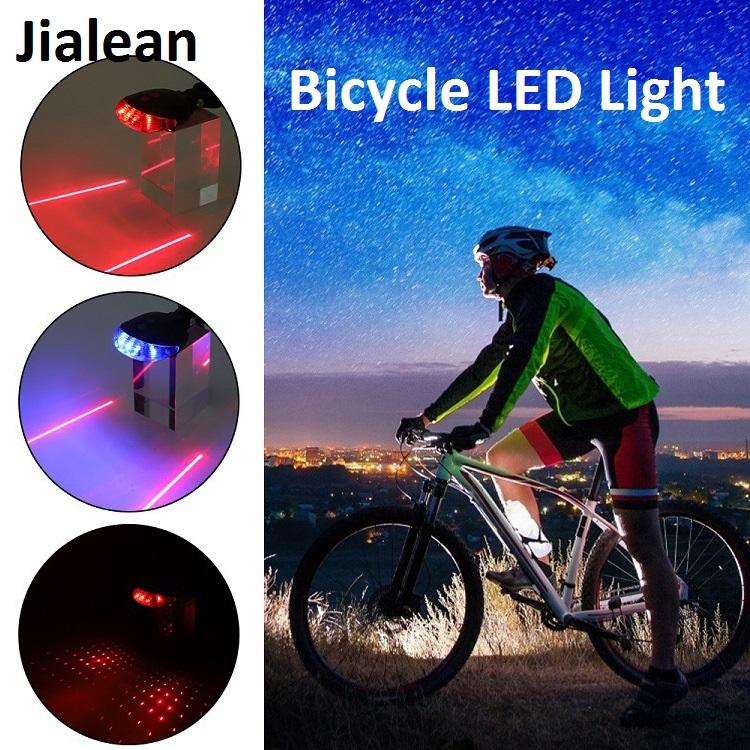 Светодиодный задний фонарь для велосипеда Предупреждающий задний фонарь для велосипедной безопасности на велосипеде
