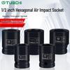 12- peças Набор усиленных шестигранных ударных головок для электро/пневмоинструмента