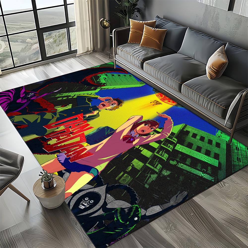 3D ДАН ДА ДАН Аниме Мультфильм Ковер Коврик для Гостиной Спальни Дома Украшение Дивана, Детский Игровой Нескользящий Коврик для Пола Подарок