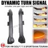 For VW Golf MK7 7 7.5 GTI R GTD Dynamic Blinker LED Turn Signal Rline Mirror Light 2013 2015 2016 2018