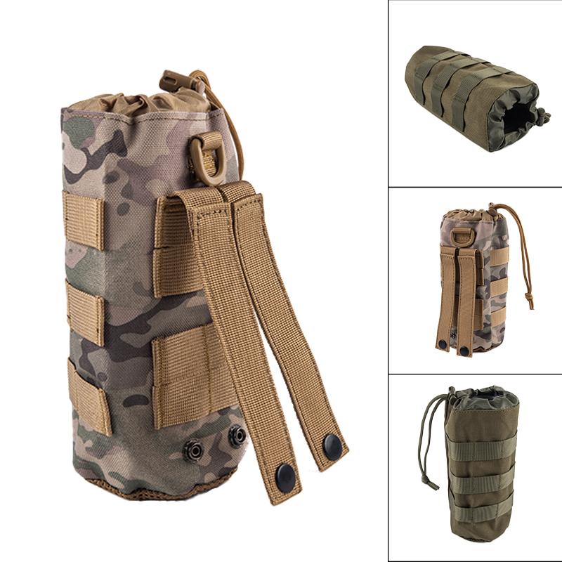 Тактическая сумка для бутылки с водой Molle для военного наружного путешествия, кемпинга, пешего туризма