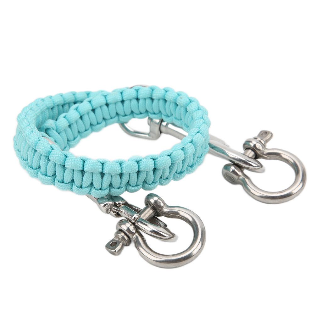 Ручка для дайвинг-камеры Веревка Ночное свечение Прочная Защита от ржавчины Защита от коррозии Подводная камера Шнурок для переноскиСиний