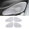 For Mitsubishi Pajero Sport Montero Sport - Door Loudspeaker A plillar Sound Speaker Cover Sticker Interior Accessories