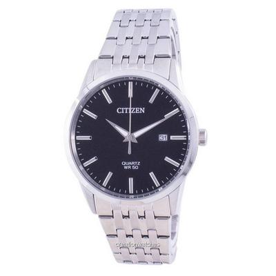 Black Dial Stainless Steel Quartz BI5000-87E Мужские часы