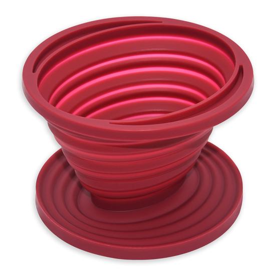 Collapsible Coffee Filter Funnel Heat Resistant Silicone Coffee Funnel Portable Coffee Brewing Tools