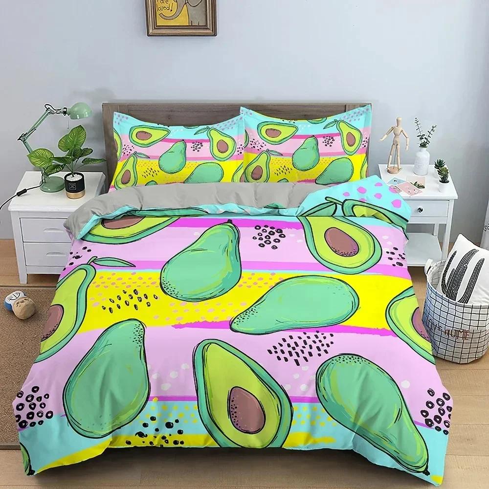 Cartoon Animal Duvet Cover Luxury Soft Bedding Set For Children Bedroom Quilt Comforter Cover King Twin Home Decor