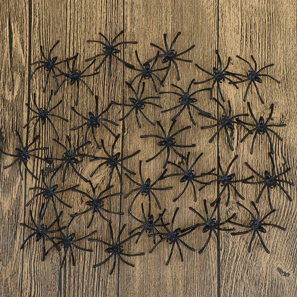 Новинка Игрушка Паутина Пластиковый Искусственный Паук Реквизит для Дома с Привидениями Игрушки для Розыгрышей Декоративные Пауки