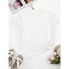 Women'S Casual Short-Sleeve Round-Neck T-Shirt Featuring A Cute Dolphin and Flower Print - A Perfect Choice for Spring and Summer