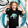 Y2K Retro Graphic Tee Hatsune Miku Pattern 2026 Summer Loose Short Sleeve Unisex Children Sportswear Stylish Wear For Boys Girls