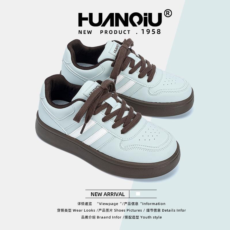 Глобальная толстая подошва обувь женская ZHQ68119 новая весенняя универсальная повседневная студенческая женская обувь нишевая обувь женская