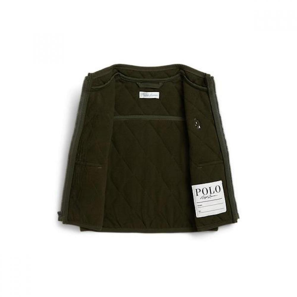 Стеганый жилет для мальчика Ralph Lauren с флисовой подкладкой Cwpootwin220029301