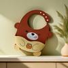 Горячая Распродажа 3D Водонепроницаемый Силиконовый Слюнявчик для Малышей - Большого Размера Слюнявчик для Детей во Время Кормления и Слюноотделения