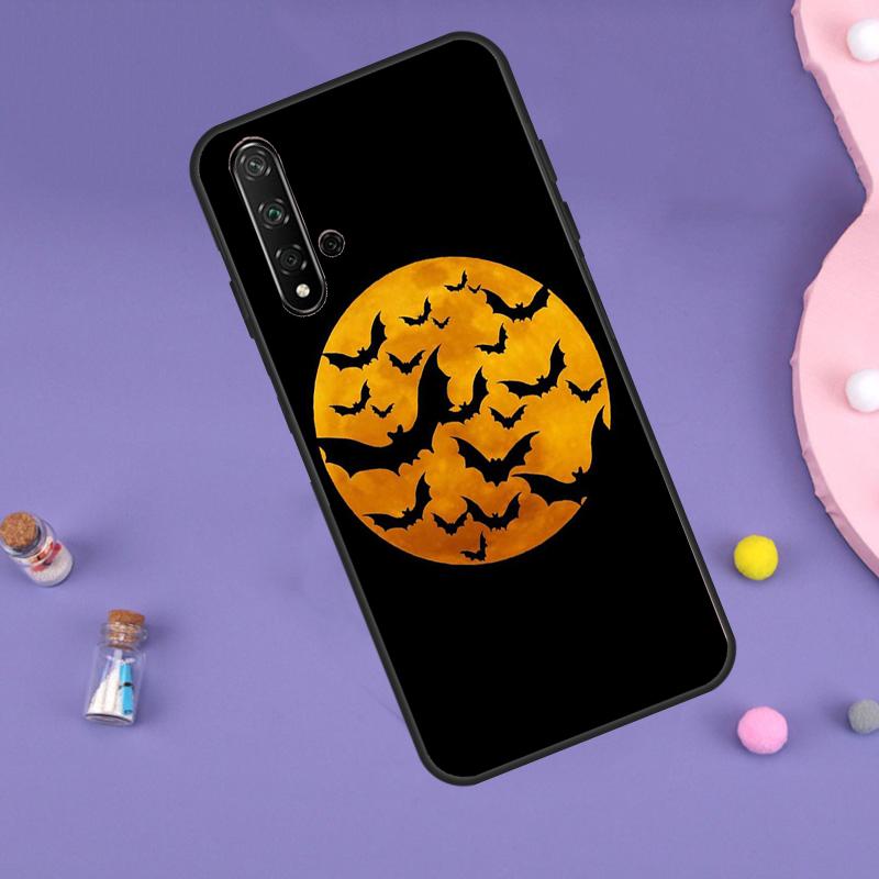 Halloween Vampire Bats Funda For Huawei Nova Y91 Y90 Y70 Y60 Y61 9 10 SE 11i 8i 7i 3i 5T P30 P40 Lite P60 Pro Case