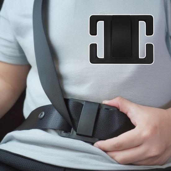 Car Seat Belt Holder Shoulder Strap Adjuster Universal Fit Simple Installation Car Seat Belt Locator Adjuster