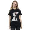 Marvel Womens/Ladies Black Widow Movie Natasha Logo Cotton Boyfriend T-Shirt