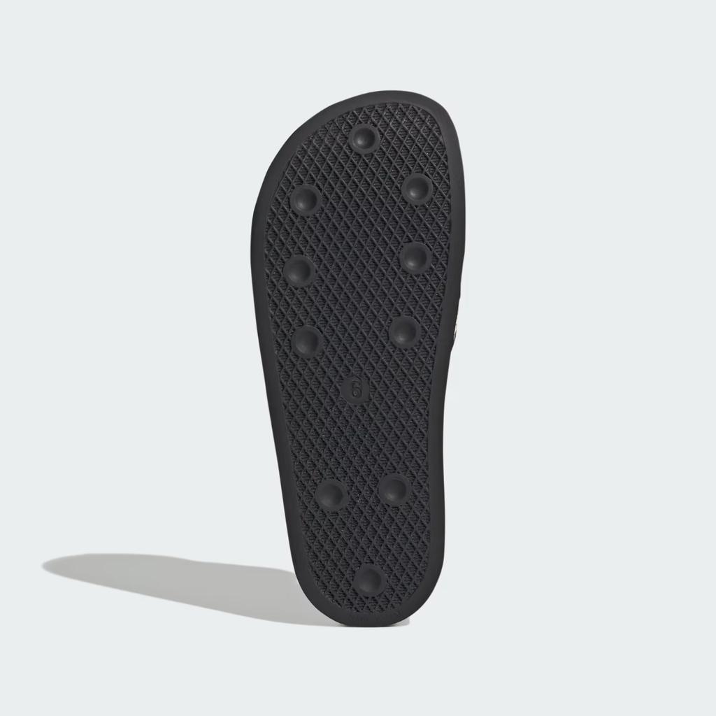 KH9952 adidas Шлепанцы Adilette Черный Основной Белый Wonder Алый Wonder (Женский)