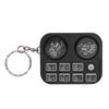 Mini Keychain Colorful Lights DJ Disc Player Design Automatic Play and Self Press Mode Portable DJ