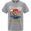 men brand tshirt Black summer For men t shirt O Fishally Retired Fishing Scene Short Sleeve Street Wear Round Neck Teeshirt