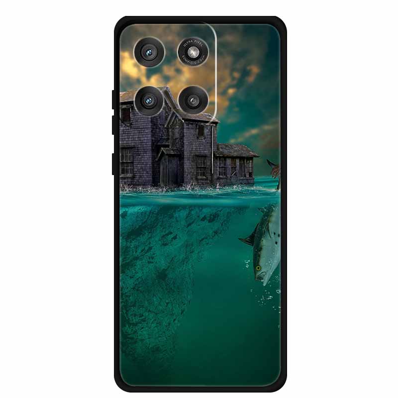 Чехол для Moto Edge 60 Pro Оригинальный Мягкий Силикон ТПУ Чехлы для Телефона Обложка На Motorola Edge 60 Стилус Fusion Модный Ударопрочный Capa