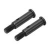 2Pcs/Set High Strength RC Front Wheel Axle for LOSI 1/10 22S 2WD RC Car For 2WD RC Vehicle