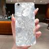 Case For Vivo Y55 Y55S Y55L Y55A 1603 1610 Back Cover Clear Luxury Butterfly Fashion Flowers Soft Silicone TPU Jelly Phone Case