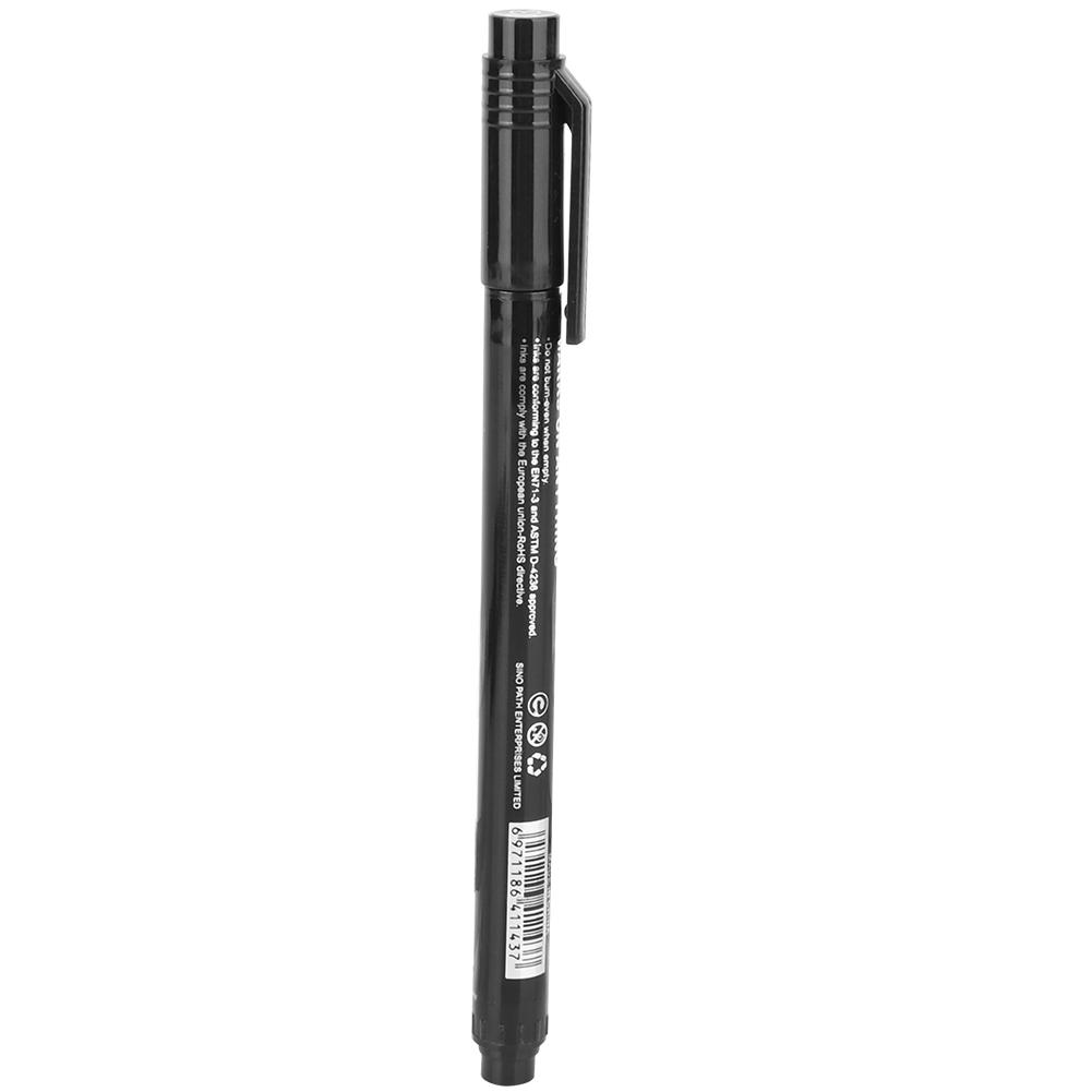 12 шт. маркер-ручка Micron Liner с тонким наконечником, черные чернила на водной основе, водостойкая ручка для рисования и эскизов