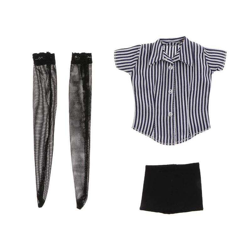 1:6 Scale Female Office Suit Set for    12in Doll Costume Accessories