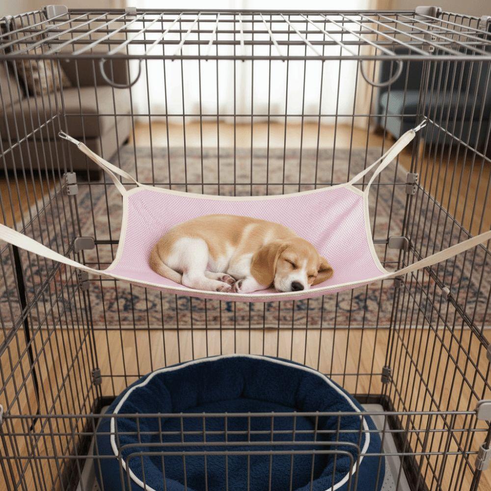 Comfortable Pet Cage Hammock Wear Resistant Hanging Sleeping Bed Cat Hanging Hammock  Indoor